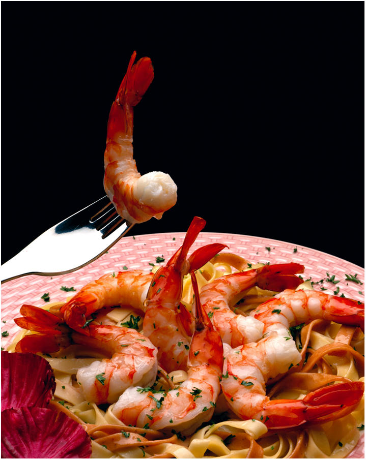 Packaging Image: Shrimp on a Fork
