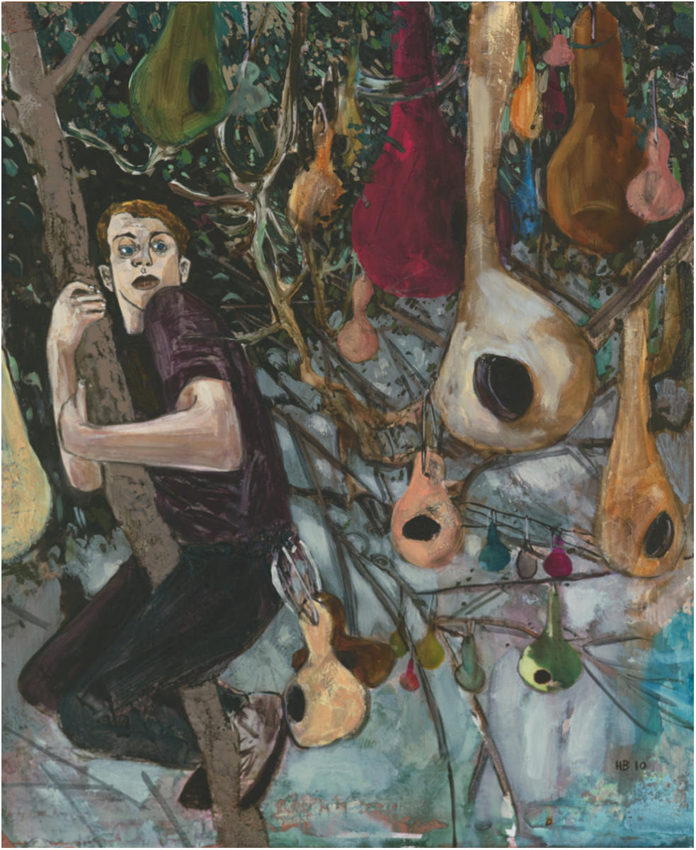 Hernan Bas: The Gourd House Hanger