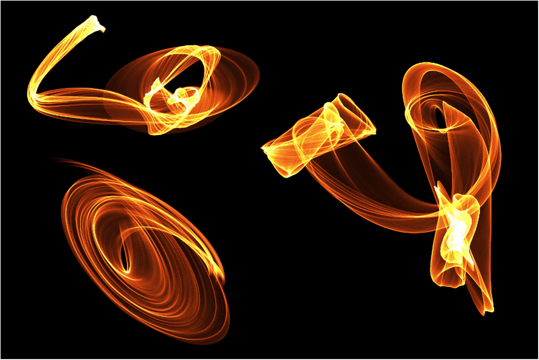 "Ribbons on Fire"